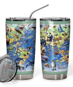 Gearhumans 3D 100 Most Endangered Species In The World Custom Tumbler