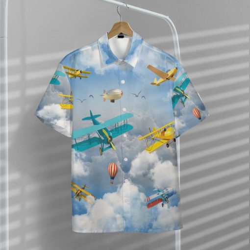 Gearhumans 3D Aerobatic Planes Custom Hawaii Shirt 6 Gearhumans 3D Aerobatic Planes Custom Hawaii Shirt - Image 6