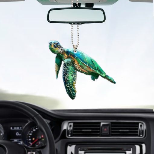 Gearhumans 3D Sea Turtle Custom Car Hanging