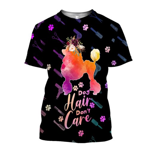 Gearhumans Dog Groomer - 3D All Over Printed Shirt