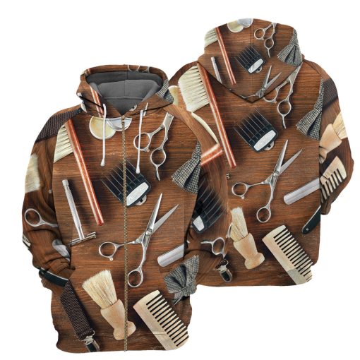 Gearhumans Hair Stylist - 3D All Over Printed Shirt - Image 4