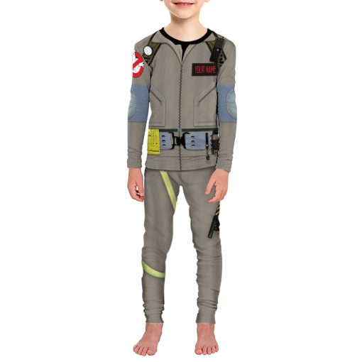 Gearhumans 3D Ghostbuster 1984 Custom Name Family Pyjamas - Image 7