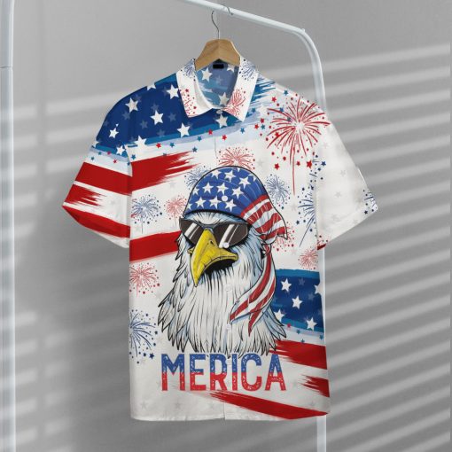 Gearhumans Merica Custom Hawaii Shirt - Image 7