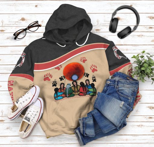 Gearhumans 3D Native Custom Tshirt Hoodie Apparel - Image 13