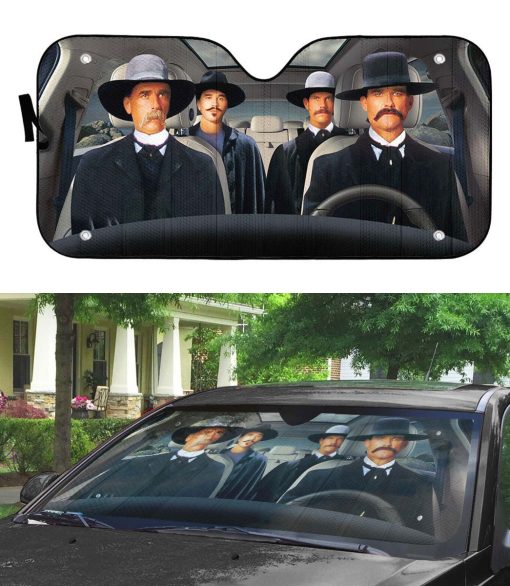 Gearhuman 3D Tombstone Custom Auto Car Sunshade - Image 2