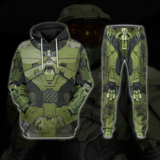 Gearhumans 3D Halo Infinite Masterchief Cosplay Custom Tshirt Hoodie Apparel - Image 15