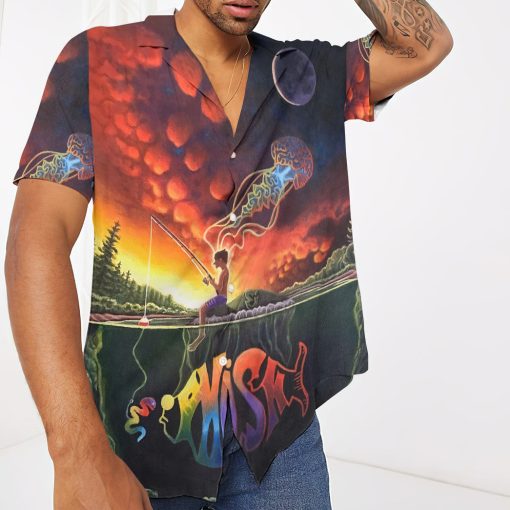 Gearhumans 3D Phish Fishing Custom Hawaii Shirt - Image 3