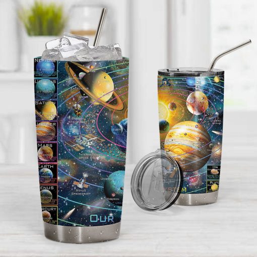 Gearhumans 3D Our Solar System Custom Tumbler - Image 6