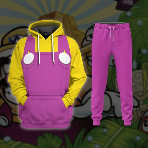 Gearhumans 3D Wario Custom Tshirt Hoodie Apparel - Image 19