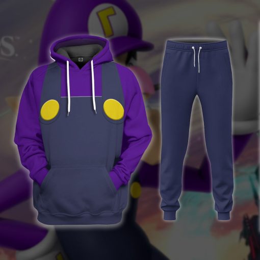 Gearhumans 3D Waluigi Custom Sweatpants - Image 5