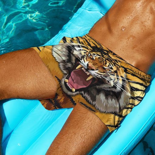 Gearhumans 3D Tiger Roar Custom Hawaii Shirt