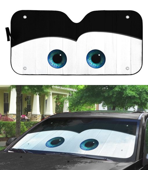 Gearhumans 3D Black Auto Sun Shade