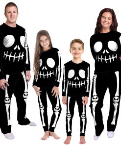 Gearhumans 3D Nightmare Before Christmas Custom Family Pajamas