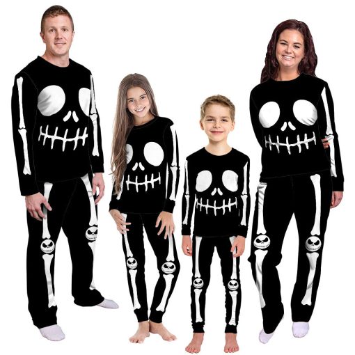 Gearhumans 3D Nightmare Before Christmas Custom Family Pajamas