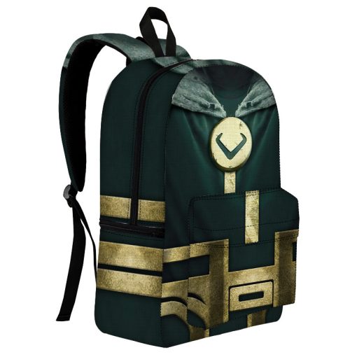 Gearhumans 3D Kid Loke Cosplay Custom Backpack - Image 2