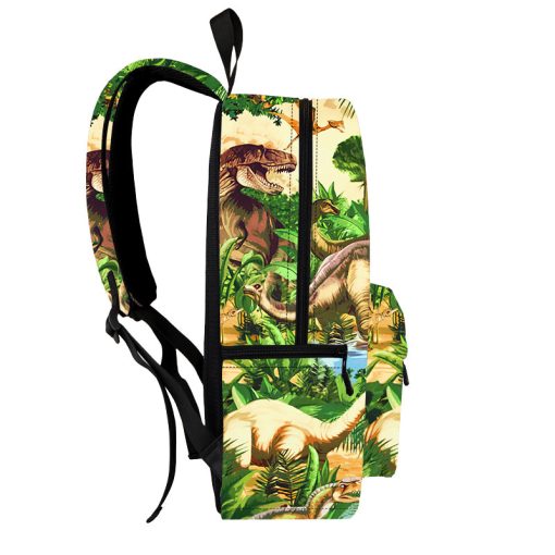 Gearhumans 3D Dinosaur World Custom Backpack - Image 3