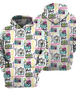 Gearhumans Vintage Camera - 3D All Over Printed Shirt