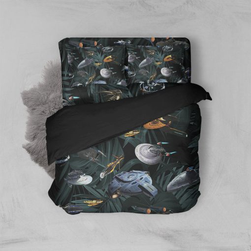 Gearhumans 3D S.T Space Ships Custom Bedding Set - Image 5