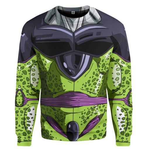 Gearhumans 3D Cell Dragon Ball Custom Tshirt Hoodie Apparel 4 Gearhumans 3D Cell Dragon Ball Custom Tshirt Hoodie Apparel - Image 4