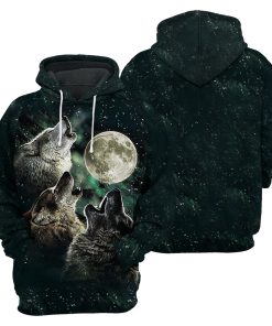 Gearhumans Wolf - 3D All Over Printed Shirt