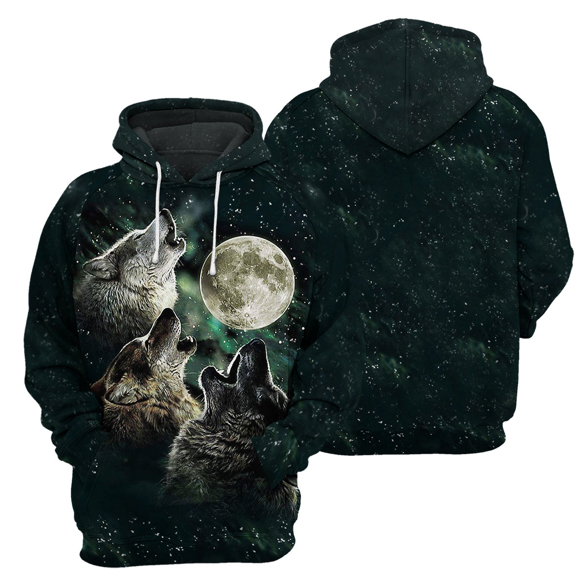 Gearhumans Wolf - 3D All Over Printed Shirt 1 Gearhumans Wolf - 3D All Over Printed Shirt