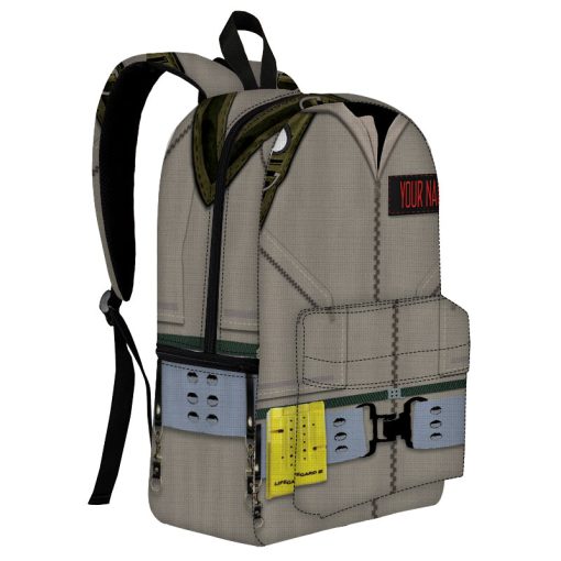 Gearhumans 3D Ghostbusters Custom Name Backpack