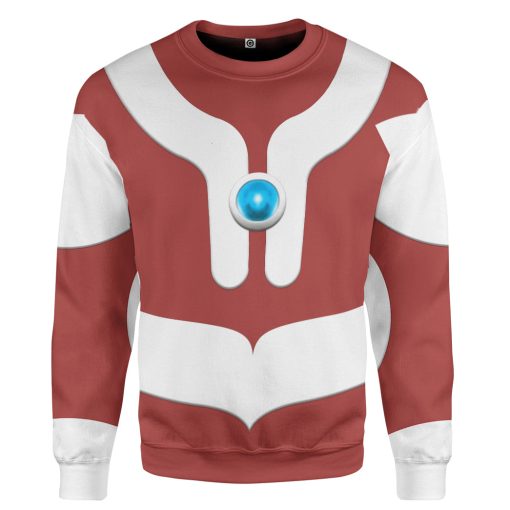 Gearhumans 3D Ultraman Custom Hoodie Tshirt Apparel - Image 2