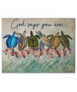 Gearhumans 3D God Says You Are Custom Canvas