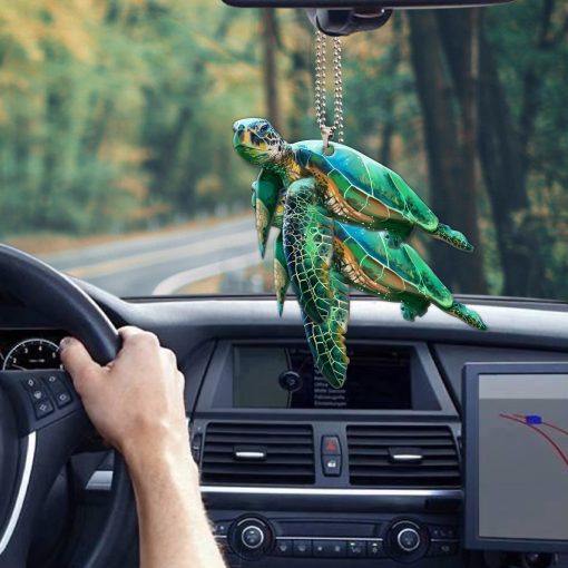 Gearhumans 3D Sea Turtle Custom Car Hanging