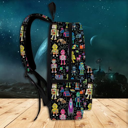 Gearhumans 3D Robots In Space Custom Backpack - Image 6