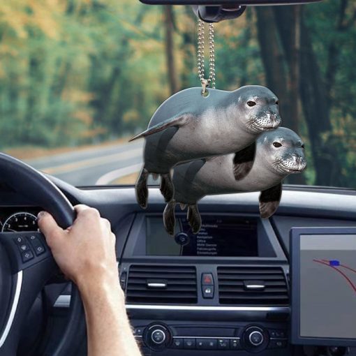 Gearhumans 3D Seal Animal Custom Car Hanging