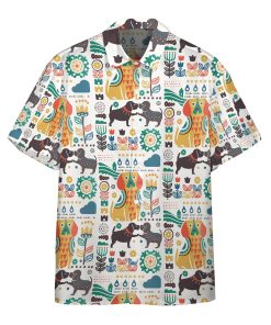 Gearhumans 3D Scandinavian Beagle Custom Hawaii Shirt