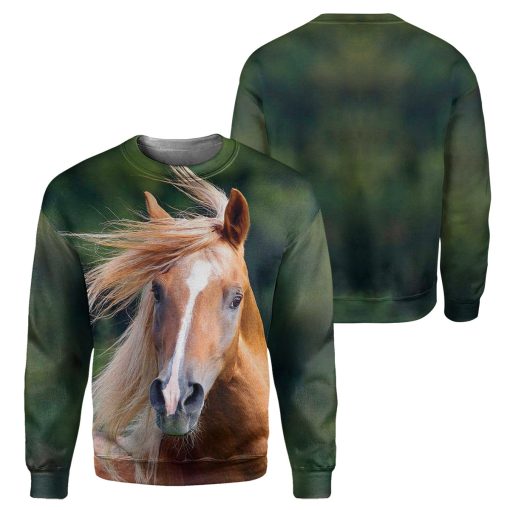 Gearhumans Horse - 3D All Over Printed Shirt - Image 2