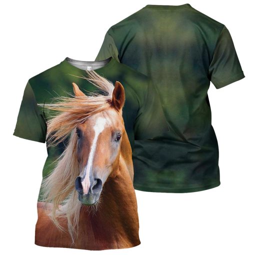 Gearhumans Horse - 3D All Over Printed Shirt - Image 3
