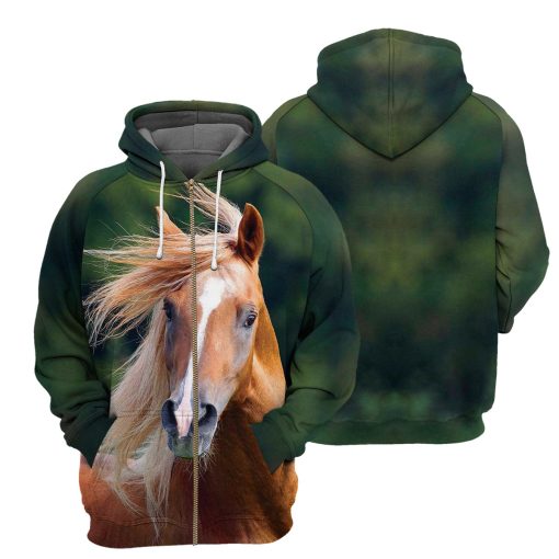 Gearhumans Horse - 3D All Over Printed Shirt - Image 4