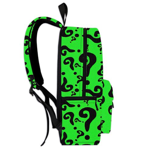 Gearhumans 3D DC The Riddler Custom Backpack - Image 3