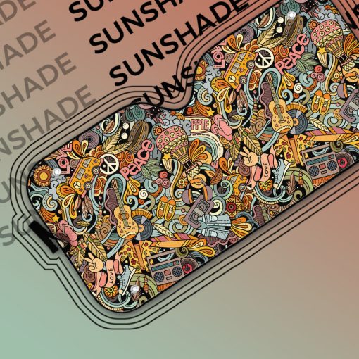 Gearhumans 3D Hippie Sunshade - Image 5