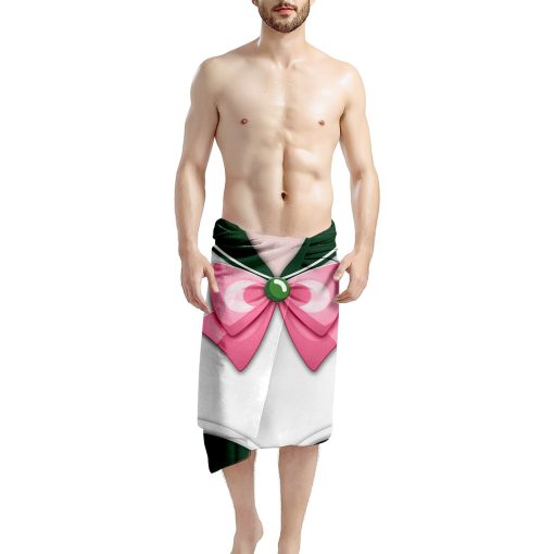 Gearhumans 3D Sailor Jupiter Custom Beach Towel