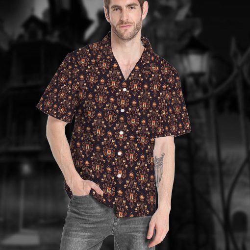 Gearhumans 3D Halloween Haunted Maison Custom Hawaii Shirt 5 Gearhumans 3D Halloween Haunted Maison Custom Hawaii Shirt - Image 5