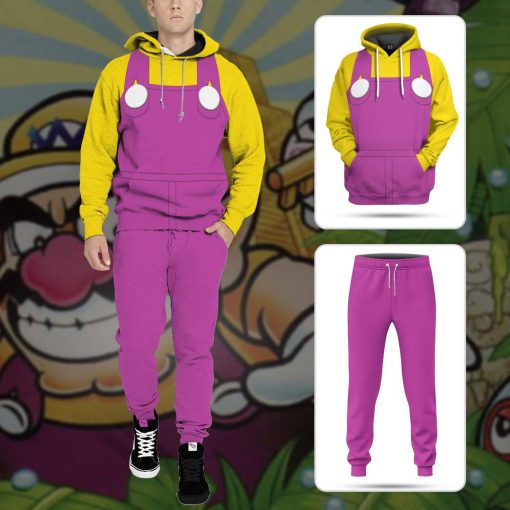Gearhumans 3D Wario Custom Sweatpants - Image 6
