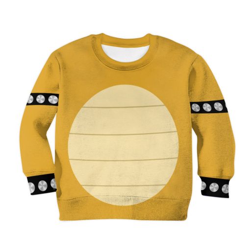Gearhumans 3D Bowser Custom Kid Hoodie Tshirt Apparel 2 Gearhumans 3D Bowser Custom Kid Hoodie Tshirt Apparel - Image 2