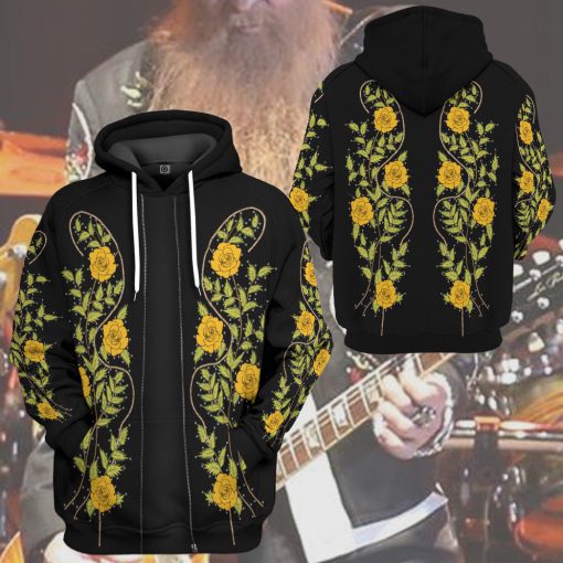Gearhumans 3D Custom ZZ Top Apparel Custom Tshirt Hoodie Apparel - Image 10