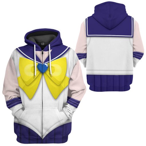 Gearhumans 3D Sailor Uranus Custom Tshirt Hoodie Apparel - Image 7