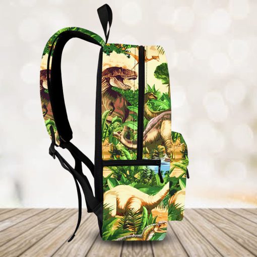 Gearhumans 3D Dinosaur World Custom Backpack - Image 6