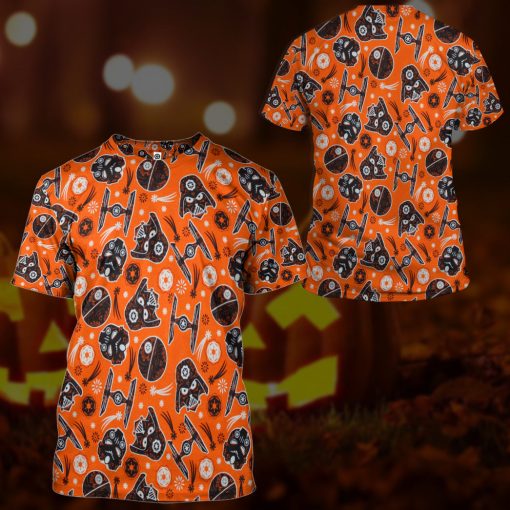Gearhumans 3D SW Halloween Dark Side Custom Tshirt Hoodie Apparel