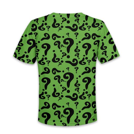 Gearhumans 3D DC The Riddler Custom Kid Hoodie 6 Gearhumans 3D DC The Riddler Custom Kid Hoodie - Image 6