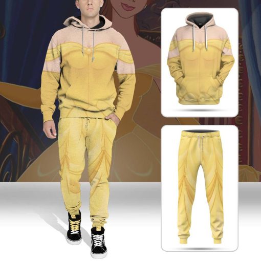 Gearhumans 3D Bella Princess Custom Tshirt Hoodie Apparel - Image 20