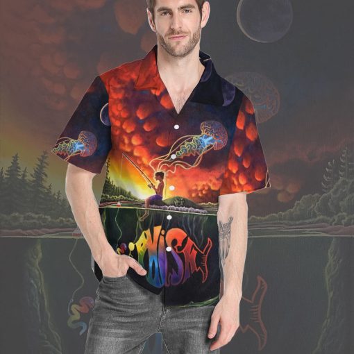 Gearhumans 3D Phish Fishing Custom Hawaii Shirt - Image 6