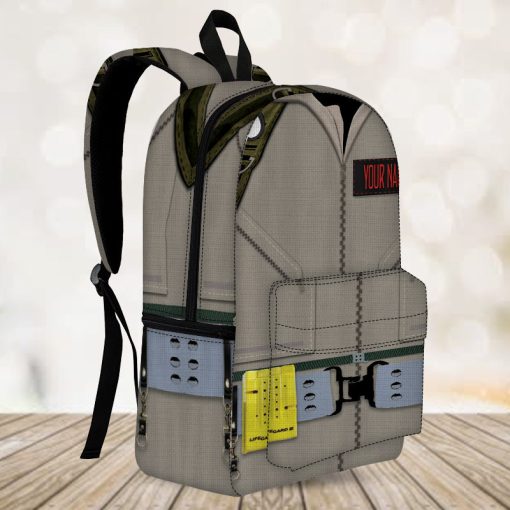 Gearhumans 3D Ghostbusters Custom Name Backpack