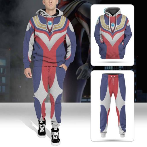 Gearhumans 3D Ultraman Tiga Custom Hoodie Tshirt Apparel - Image 20